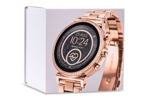 michael kors sofie hr gen 4 rose gold tone smartwatch|Michael Kors Access Gen 4 Sofie Smartwatch.